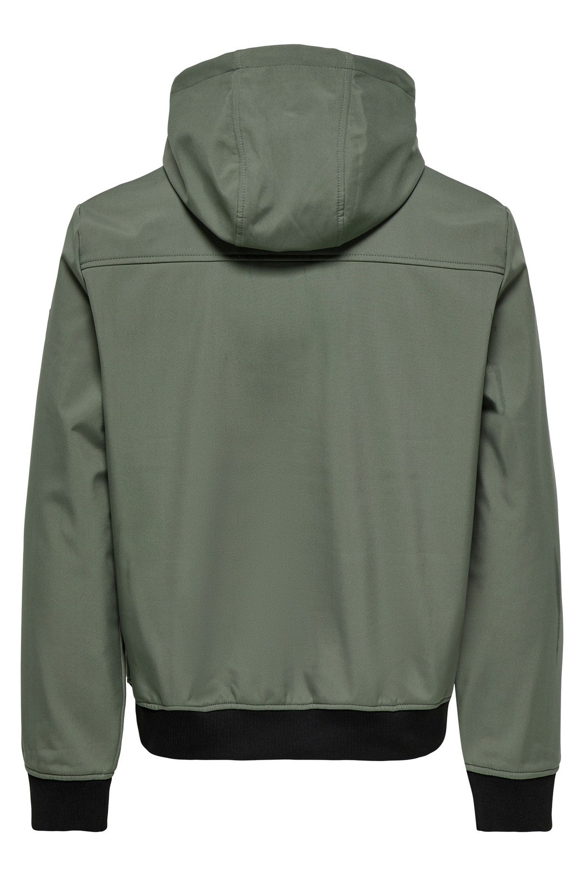 ONSBOWIE overgangsjakke i farven Caster Gray i blødt softshell med åndbar komfort.