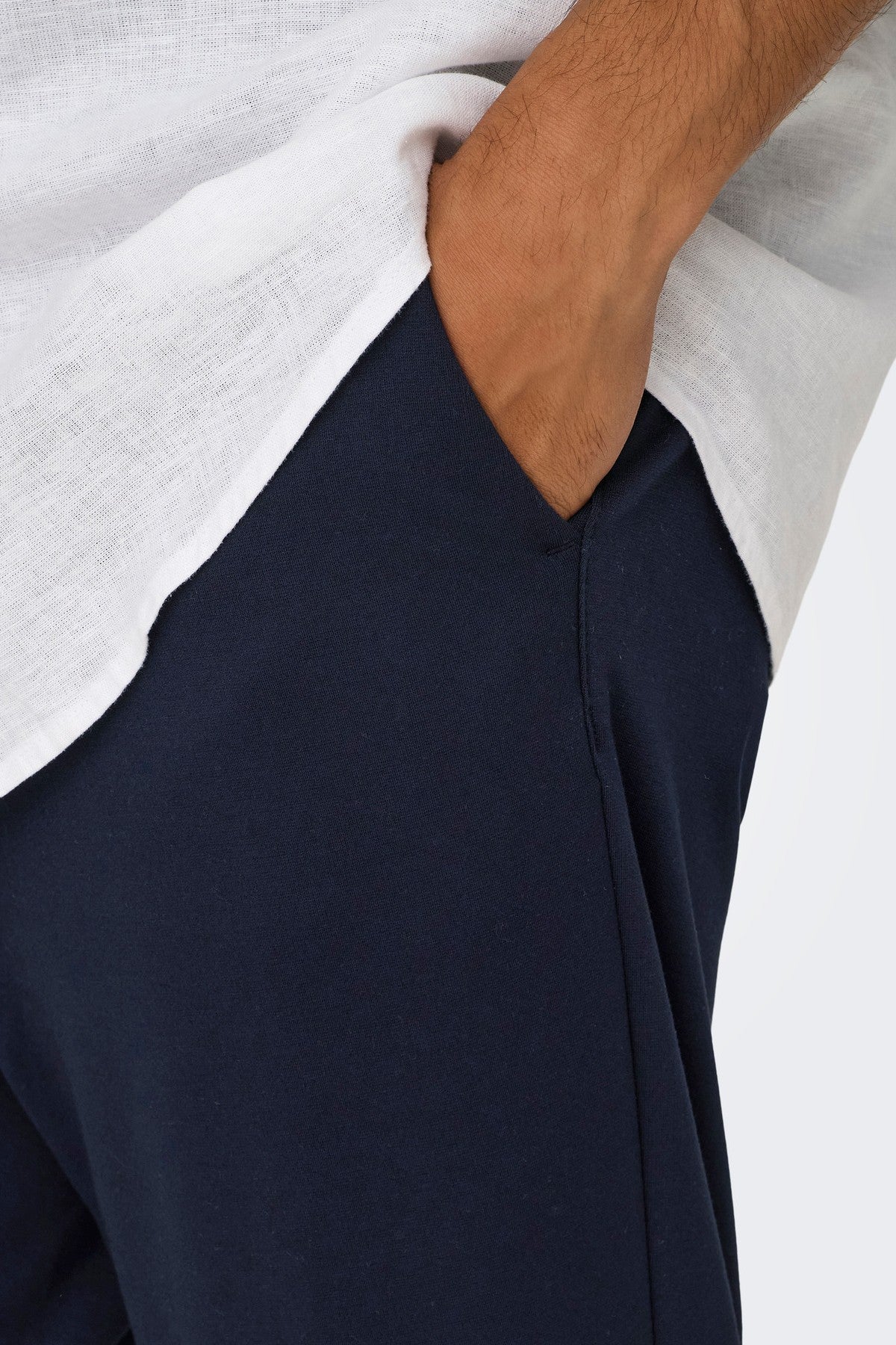 Chino bukser, Regular fit, Night Sky