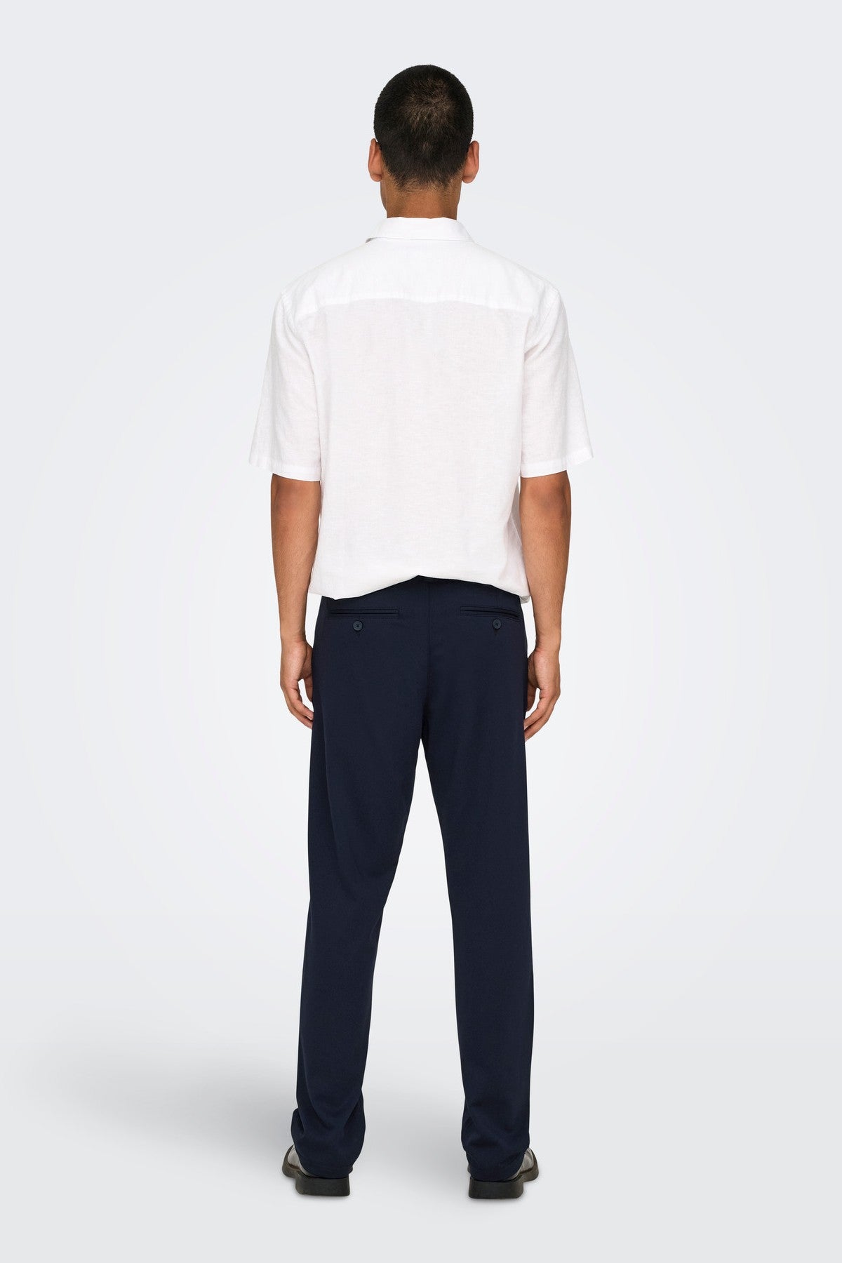 Chino bukser, Regular fit, Night Sky