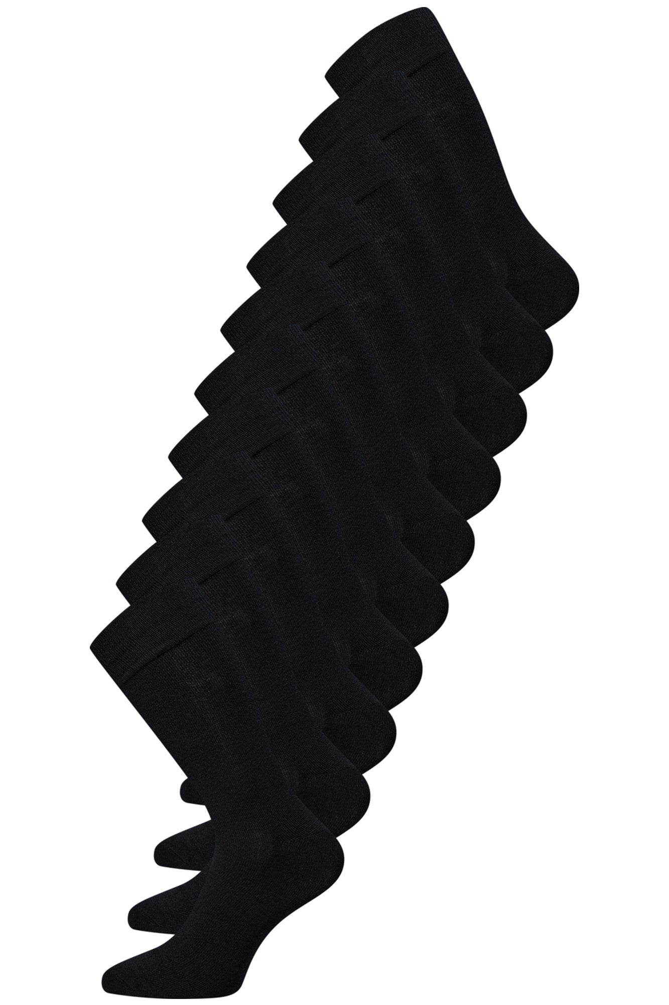 Bambusockor 10-pack – Claudio, Svart